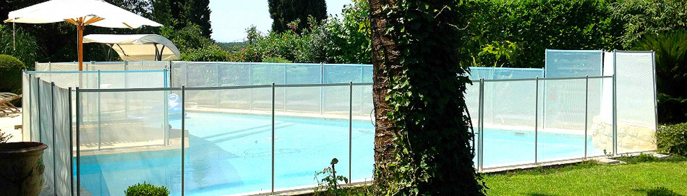 Installation barrière de sécurité piscine